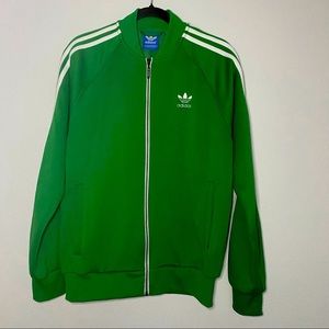 Classic Adidas Track jacket Kelly Green size M